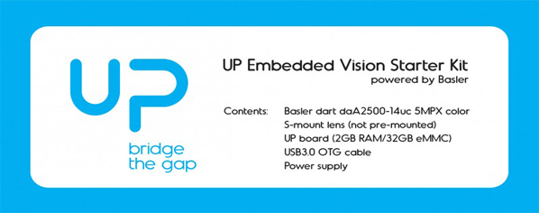 UP Embedded Vision Starter Kit